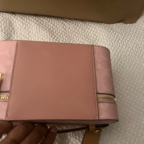 Coach Light Pink Cosmetic Bag - Picture 2 of 4